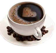 Traditional Black Coffee in a mug